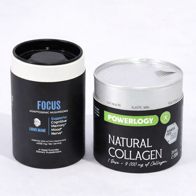 Food Supplement Paper Tubes