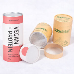 Protein Powder Paper Tubes