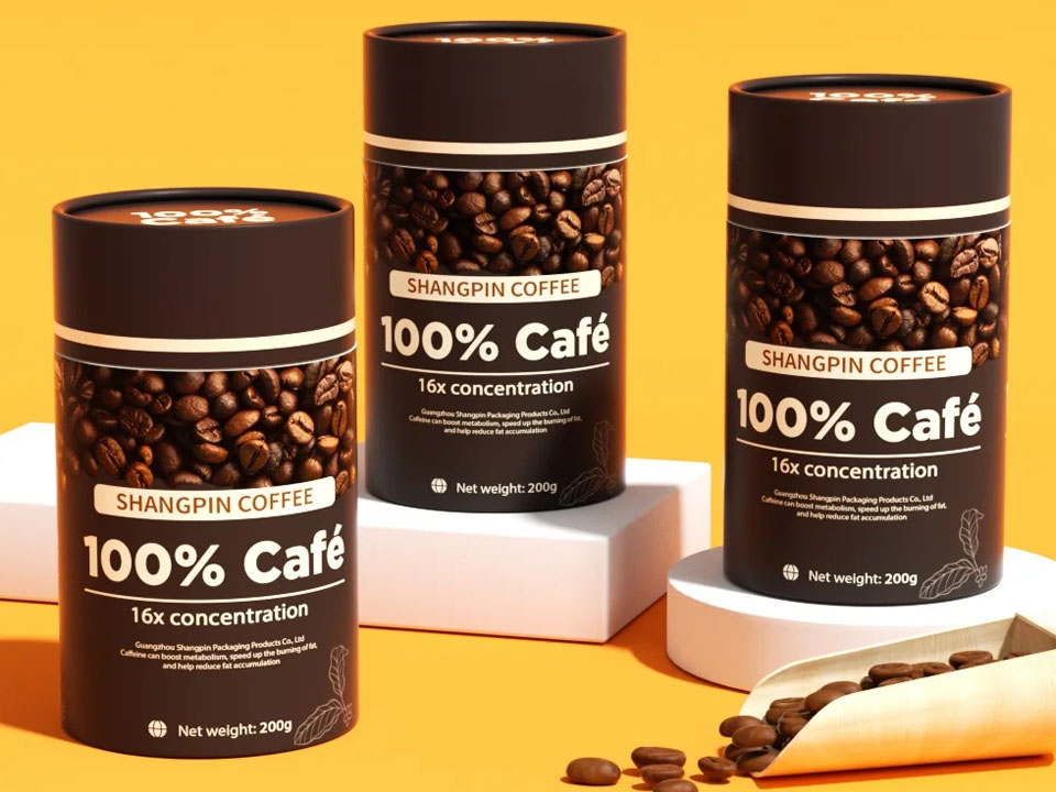 コーヒー紙管包装