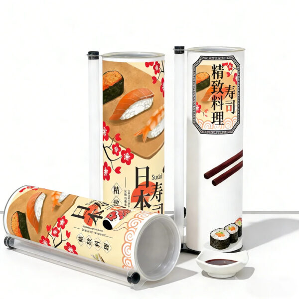 Sushi Push-Pop Paper Tube