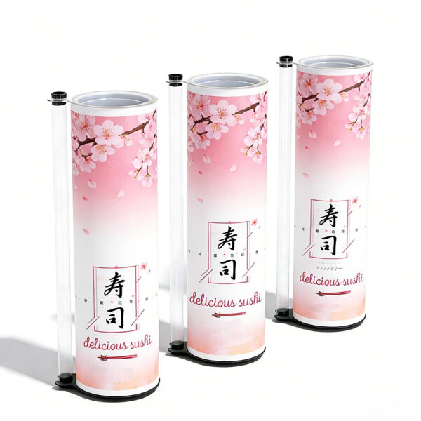 Sushi Push-Pop Paper Tube