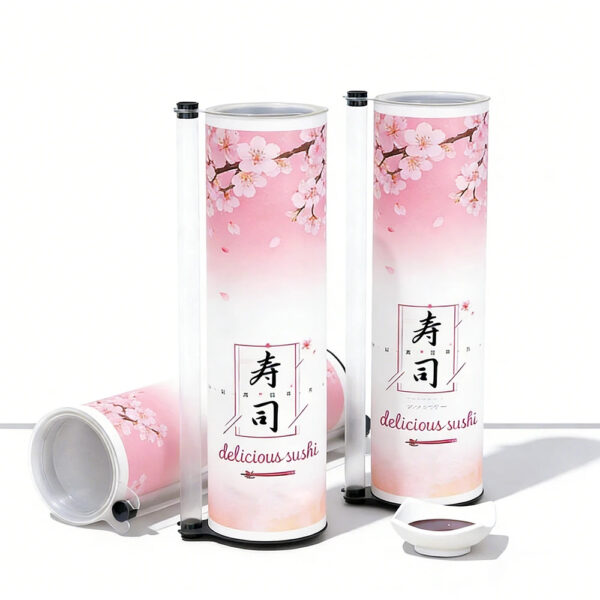 Sushi Push-Pop Paper Tube