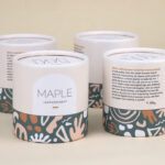 Imballaggio in tubo di carta