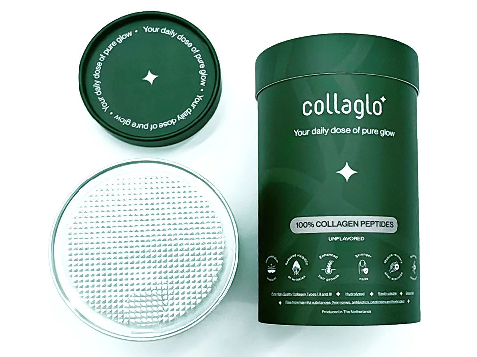 Embalagem de tubo de papel para proteína em pó