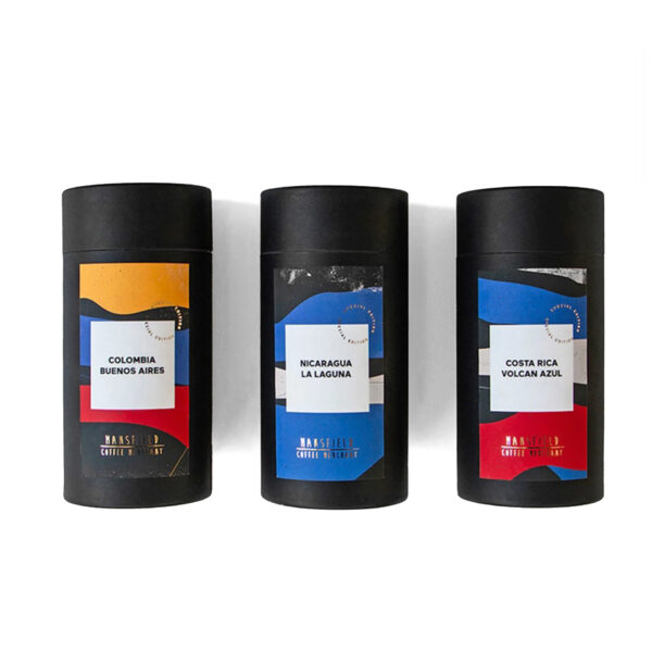 Custom Printed Coffee Paper Tube Packaging Boxes for Beans