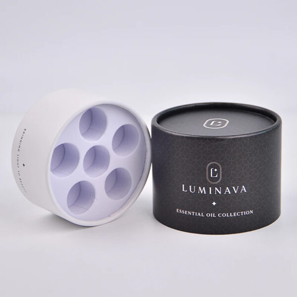 Пользовательские напечатанные бумажные коробки пробки упаковки эфирного масла