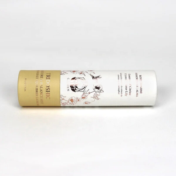 Бумажная упаковка с печатью на заказ для тубы с маслами для ухода за кожей