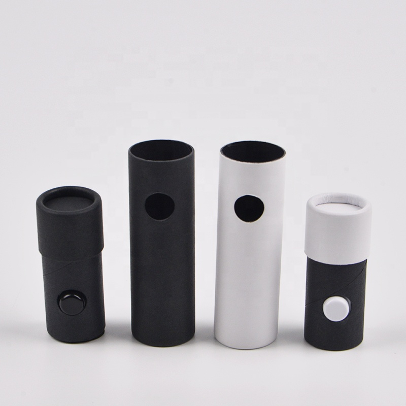Custom Push Button Paper Tube Packaging for Cosmetics Box