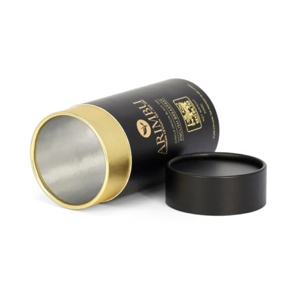 Kundenspezifische Teepulver-Zylinderverpackung Kundenspezifische Teepulver-Zylinderverpackung