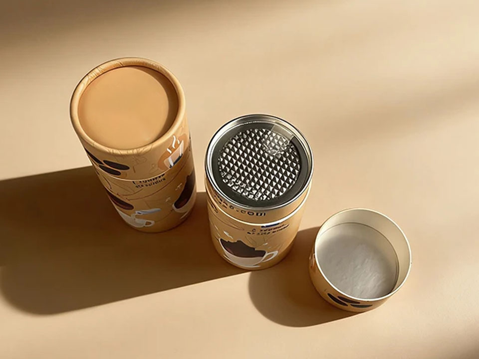 Tubos de papel para suplementos alimentares