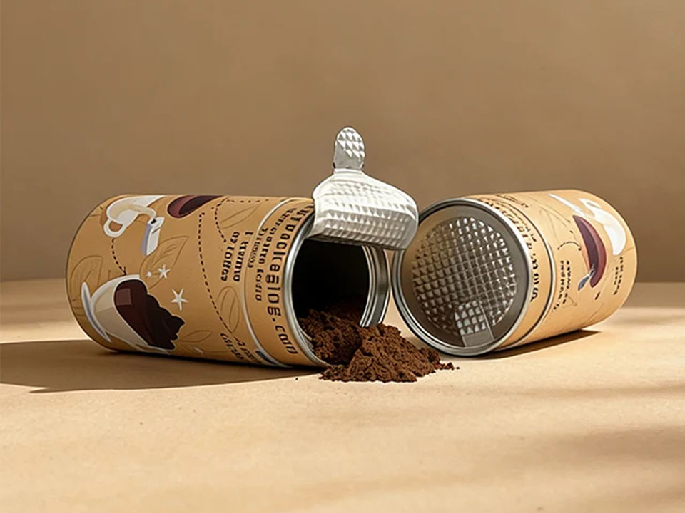 Tubos de papel para suplementos alimentares