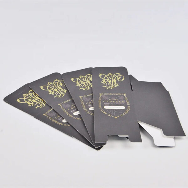 Luxury Custom Printed Candle Paper Box Packaging Design