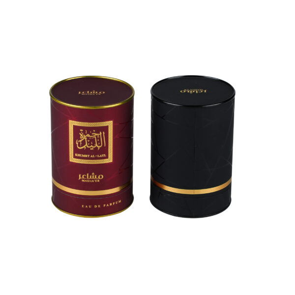 注文の金の印刷を用いる贅沢な香水ペーパー管箱