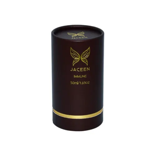 Custom Printed Cosmetic Cream Paper Tube Box with Gold Foil Custom Printed Cosmetic Cream Paper Tube Box with Gold Foil