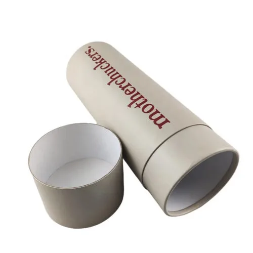 Custom Printed Kraft Paper Tube Packaging for Apparel Gifts Custom Printed Kraft Paper Tube Packaging for Apparel Gifts