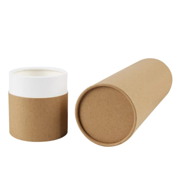 Custom Printed Kraft Paper Tube Packaging for Wine Bottles