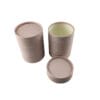 Envasado en tubo de papel impreso personalizado para juegos de vasos de silicona