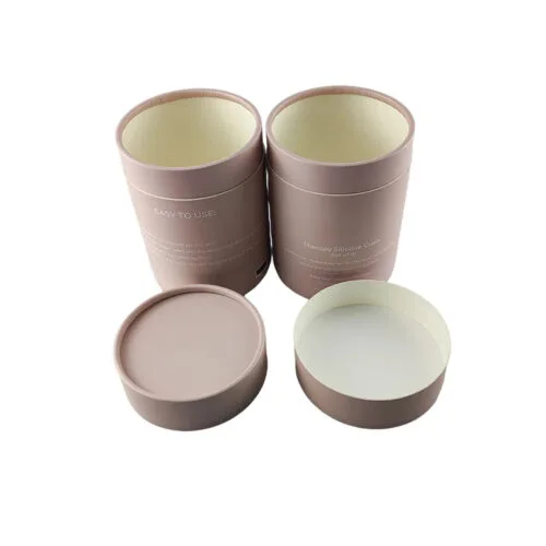 Custom Printed Paper Tube Packaging for Silicone Cup Sets Custom Printed Paper Tube Packaging for Silicone Cup Sets