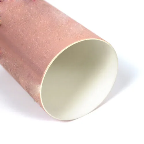 Imballaggio personalizzato del tubo di carta dell'oro rosa per la scatola dei cosmetici