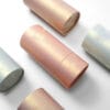 Imballaggio personalizzato del tubo di carta dell'oro rosa per la scatola dei cosmetici