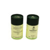 Custom Herbal Tea Paper Tube Packaging with Black Lid Box