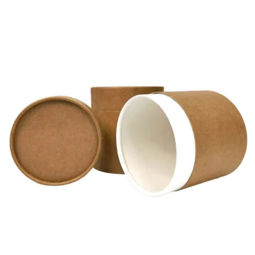 Scatole da imballaggio personalizzate in carta Kraft con logo stampato