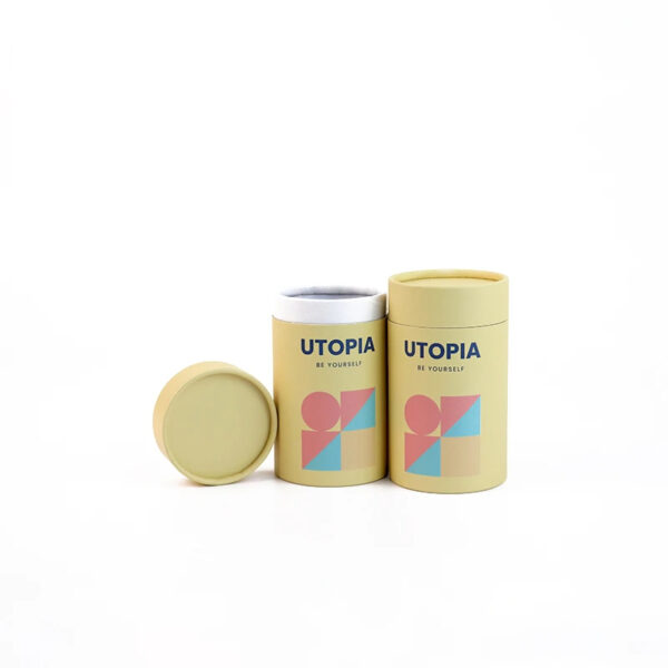 Custom Kraft Paper Tube Packaging for Gifts and Cosmetics