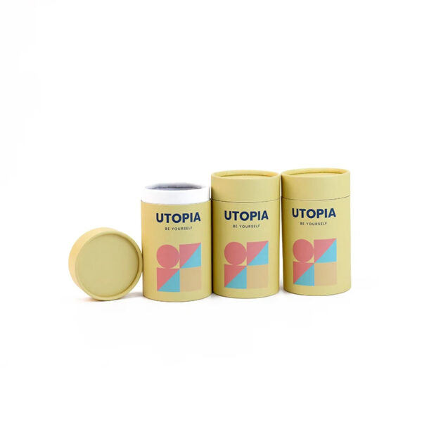 Custom Kraft Paper Tube Packaging for Gifts and Cosmetics