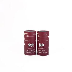 Custom Printed Christmas Gift Paper Tube Packaging Box Set