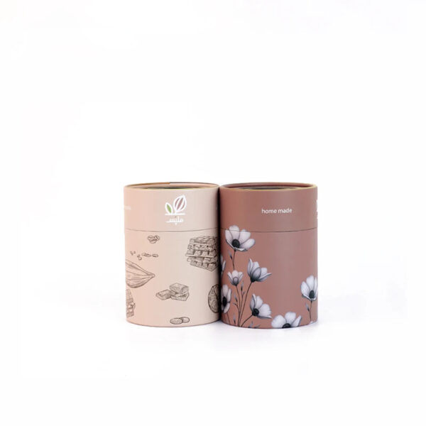 Custom Printed Food Grade Paper Tube Packaging Boxes for Tea