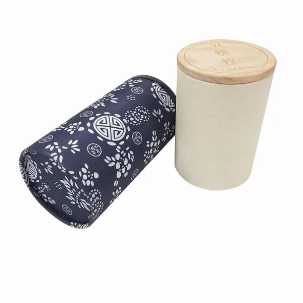 Custom Kraft Paper Tube Packaging for Cosmetic Jar Sets