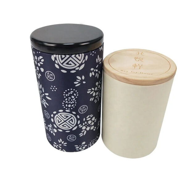 Custom Kraft Paper Tube Packaging for Cosmetic Jar Sets