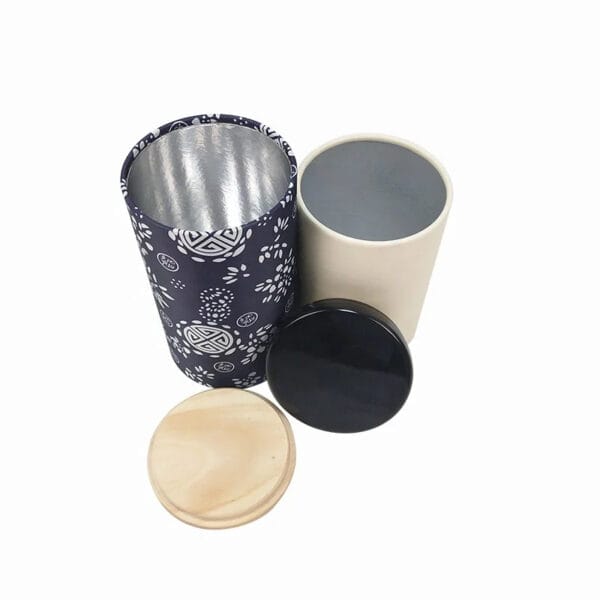 Custom Kraft Paper Tube Packaging for Cosmetic Jar Sets