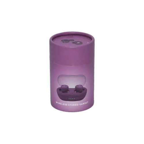 Custom Printed Paper Tube Packaging for Wireless Earbuds