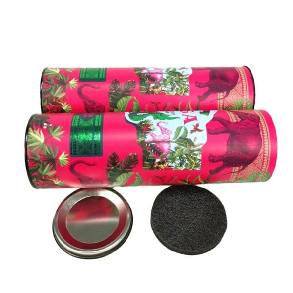 Emballage en tube papier rond imprimé sur mesure pour bouteilles de rhum