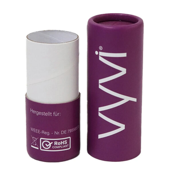 Logo Printed Rigid Paper Tube Box for Vibrator Packaging