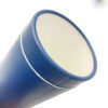 Matte Blue Rigid Paper Tube Box with Protective Foam Insert