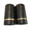 cylindrical perfume box, rigid paper tube, foil stamped packaging